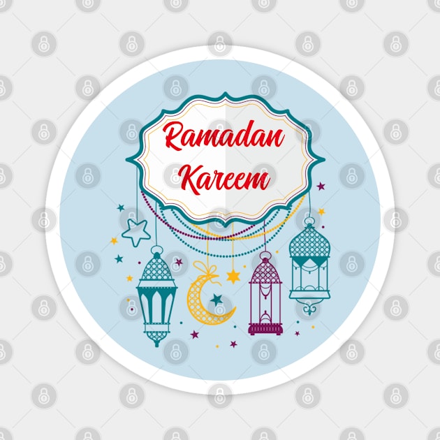 Ramadan Kareem Magnet by Roseyasmine